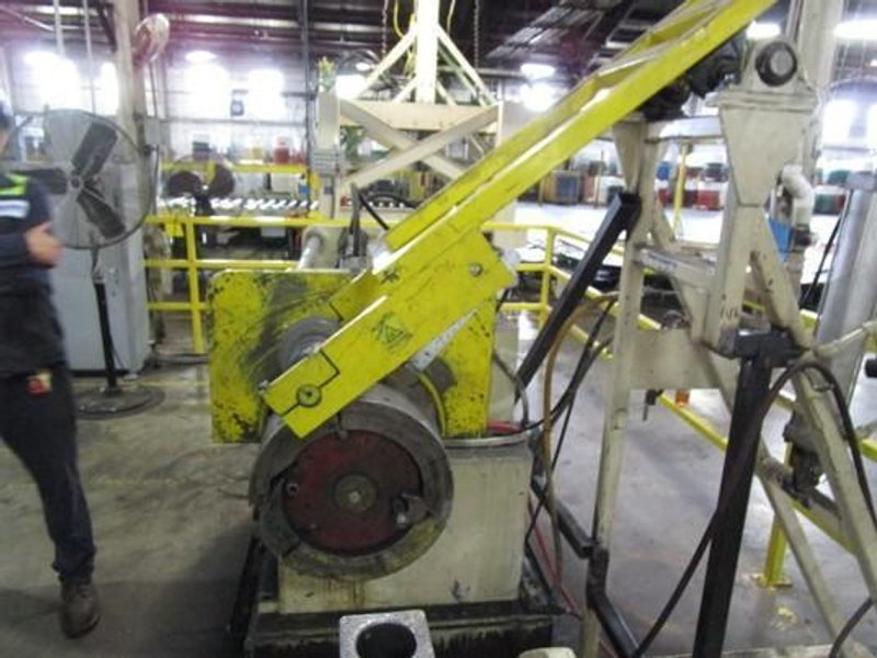 6" WIDE X .040" - .250" COIL TO COIL EDGING LINE. STOCK # 0984026