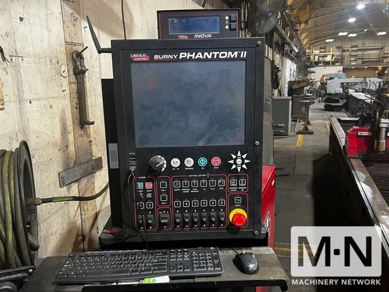 6' X 22' LINCOLN ELECTRIC TORCHMATE PLASMA CUTTER