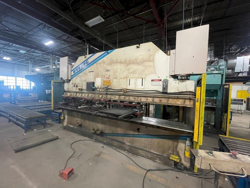 175 TON X 14' WYSONG HYDRAULIC PRESS BRAKE: STOCK #76645