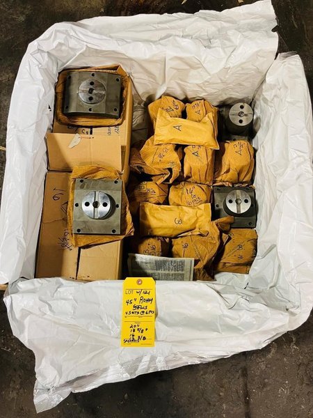 New, 45” Rohm Hydraulic Indexing Chuck with Hydraulic Power Unit