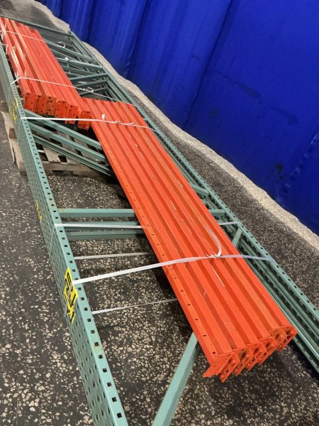 44” X 241”  Pallet Racking - Teardrop