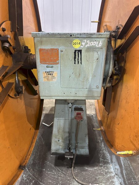 4,000 LBS x 20" AMERICAN STEEL LINE MODEL #60 DOUBLE END PULL OFF UNCOILER COIL REEL: STOCK #23066