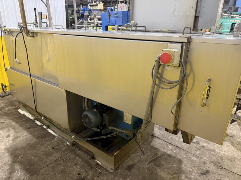 2018 JENFAB STAINLESS MODEL #LJ 19" ROTARY DRUM WASH / RINSE / DRAY PARTS WASHER SYSTEM: YOBRO #24681