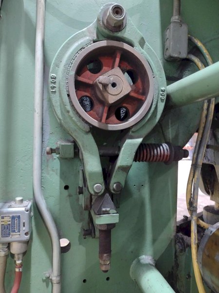 35 TON VERSON 24" X 96" FLANGE BED MECHANICAL PRESS BRAKE: STOCK #20241