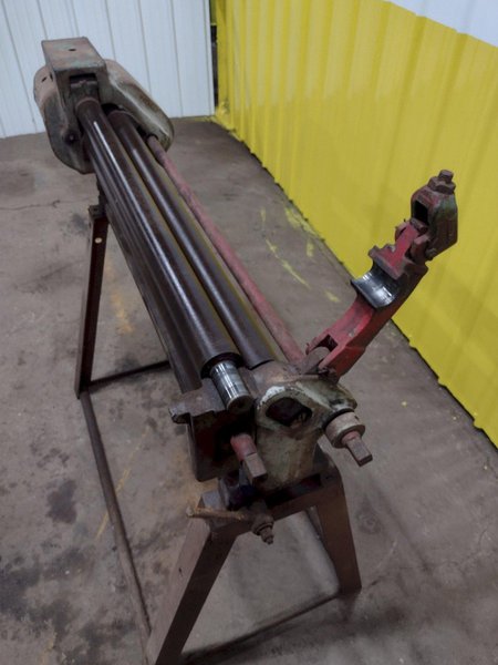 36" X 18 GAUGE PEXTO MODEL #390-F PLATE BENDING ROLL STOCK #18949