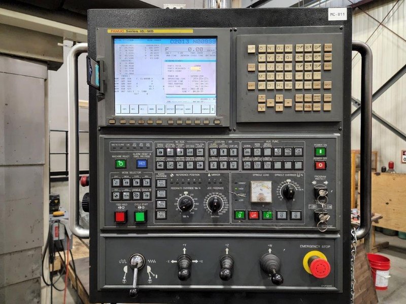 2009 DOOSAN DCM 2740 Gantry Machining Center - 5-Axis, FANUC 18I-MB Controls