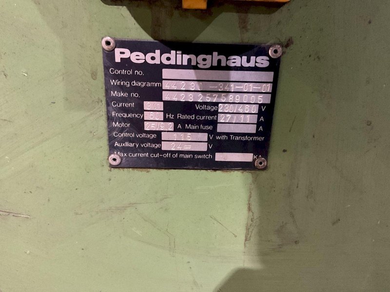 PEDDINGHAUS 88/120 IRONWORKER USED