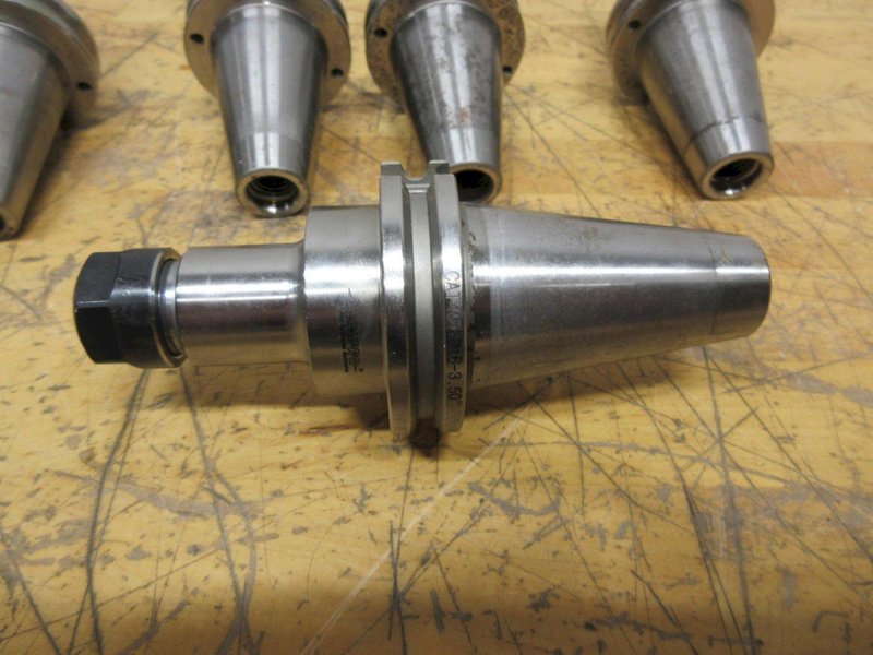 CAT 40 - ER16 Collet Chucks(5 pcs) - Acupro # CAT-40 ER16-3.500" Gage Length- Auction Item