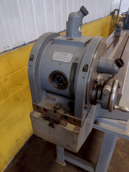 LEITZ OTICAL DIVIDING HEAD WITH TAILSTOCK, BED &amp; STAND: STOCK 17369