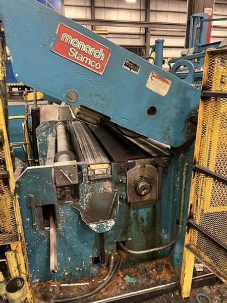 72" x .126" STAMCO ROTARY DRAG BOARD TENSION STAND