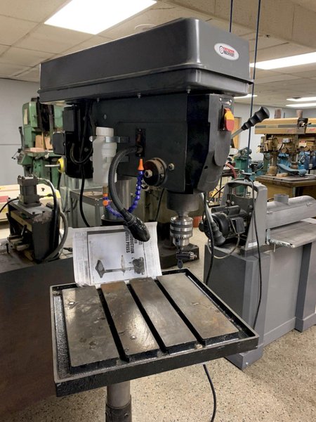 20" Central Machinery 12 Speed Production Floor Model Drill Press