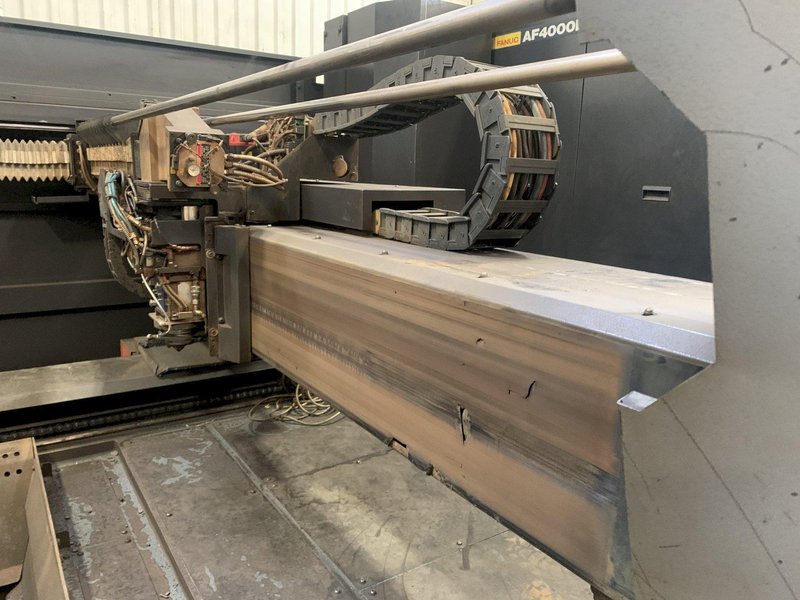 4000 WATT X 60" X 120" AMADA MODEL #FO3015NT LASER CUTTING CELL STOCK #3064
