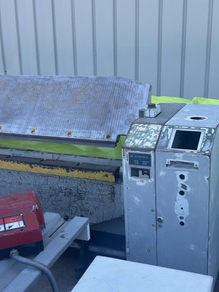 16 Gauge x 10′ Schechtl MAX3100 Folder, 2005 – Blasted, No Control, New Upper Tooling – Needs Control Upgrade