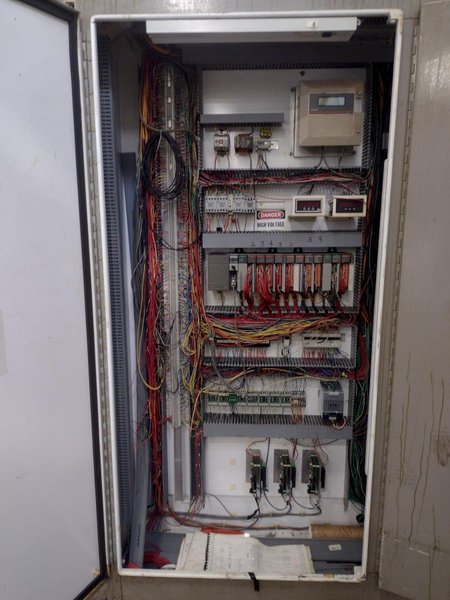 100 KW AJAX TOCCO "TOCCOTRAN" INDUCTION HARDENING SCANNER SYSTEM, NEW 2005: STOCK #17289