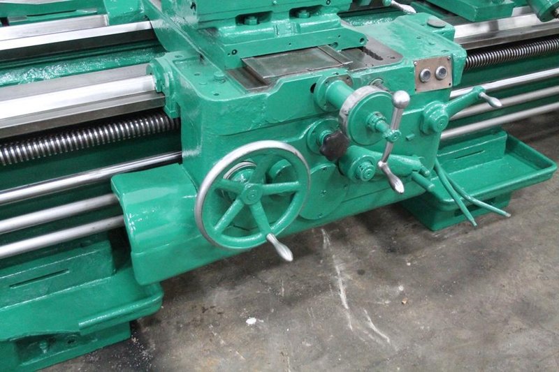 27" X 168" POREBA GAP BED ENGINE LATHE: STOCK #59823