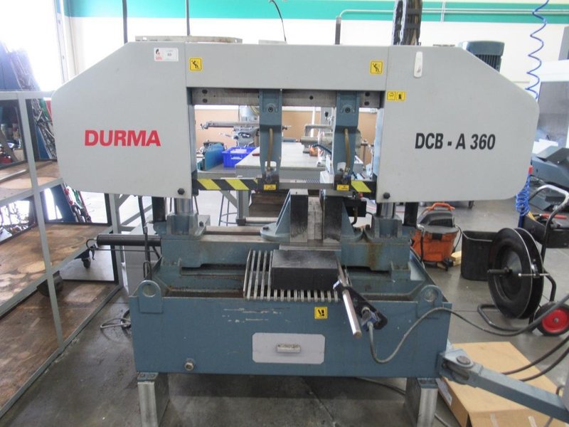 Durma DCB-A360 Dual Column Automatic Horizontal Band Saw- Auction Item