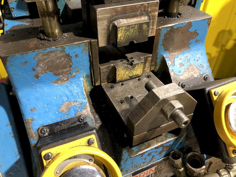 1" TORRINGTON VAIL MODEL #322 2-DIE HYDRAULIC TUBE END FORMER: STOCK #15170