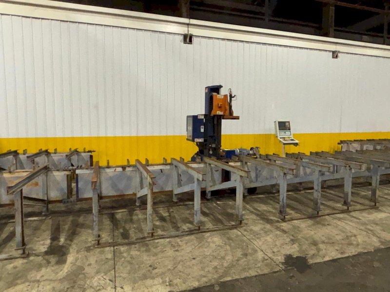 2" X 60' PEDDINGHAUS MODEL #1000/1B OCEAN AVENGER CNC STRUCTURAL BEAM DRILL LINE 2008: YOBRO #23978
