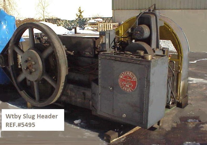 1" Waterbury Model 150 Single Blow Header