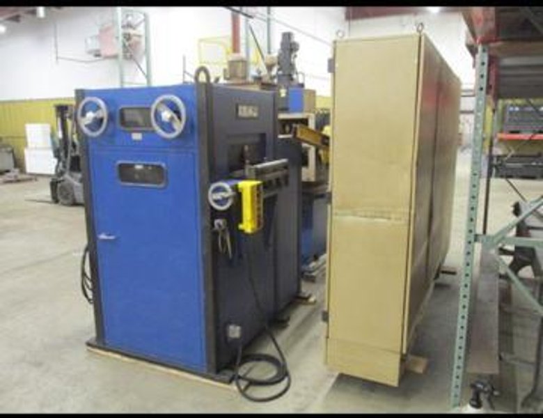 ARKU 10,000k LBS AH5000/2/3000/MSG-40 SEVRO FEED LINE UNCOILER STRAIGHTNER STOCK #3143