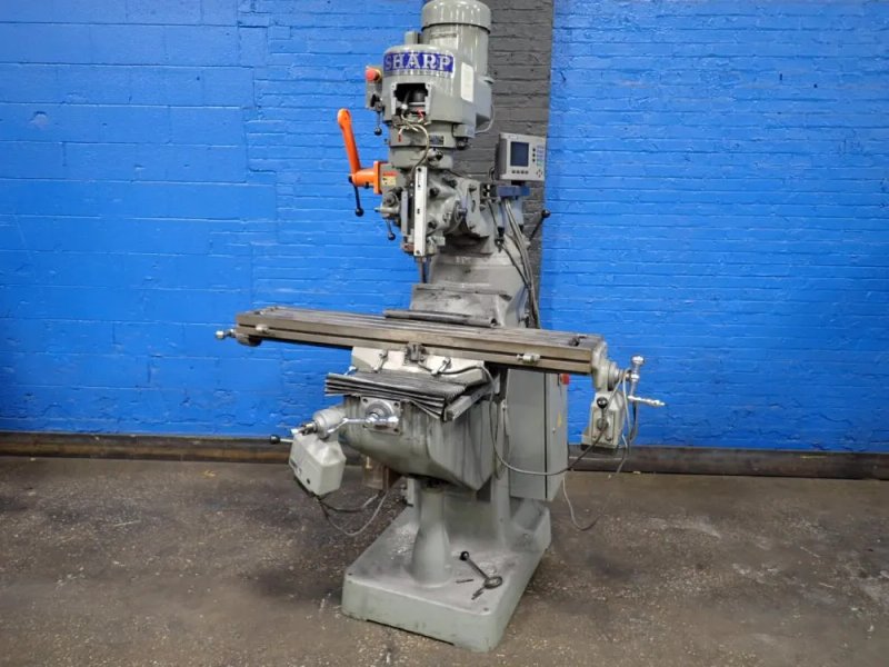 Sharp Industries  50" X 9" Vertical Mill - Lmv-50/dvs