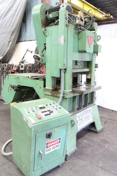 45 TON TRIDAN MODEL #RLB45E-30-22-4 FIN PRESS LINE: STOCK #69992