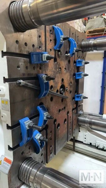 618 TON 59.7 OZ HAITIAN MODEL JU550IIS INJECTION MOLDING MACHINE MFG 2017