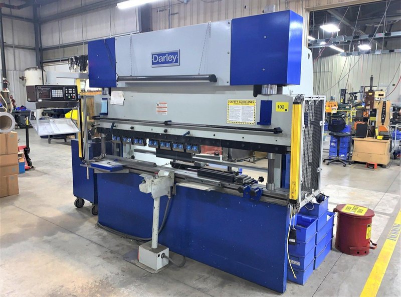 Darley 80-Ton x 100" Hydraulic Brake