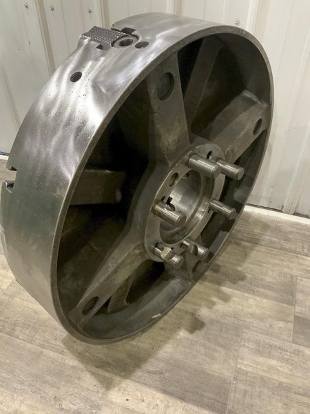 28" CUSHMAN 4 JAW LATHE CHUCK: : STOCK #81574