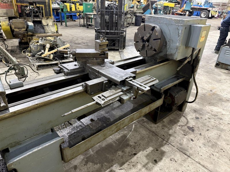 19" X 120" LEBLOND MODEL #6E REGAL ENGINE LATHE 1.75" HOLE: YOBRO #23960