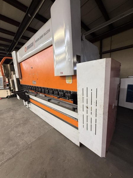 242 Ton x 12′ Ermak Power Bend Falcon Press Brake, -2014, CNC Backguage