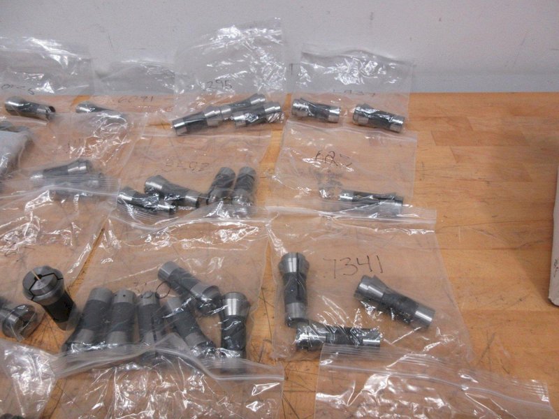 Citizen L20's Collets TF25, Assorted Sizes .250 - .7812 (55 Pcs)- Auction Item