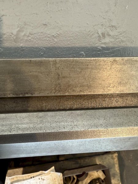 24" X 168" TOS TRENCIN SN55U ENGINE LATHE. STOCK # 0561325.