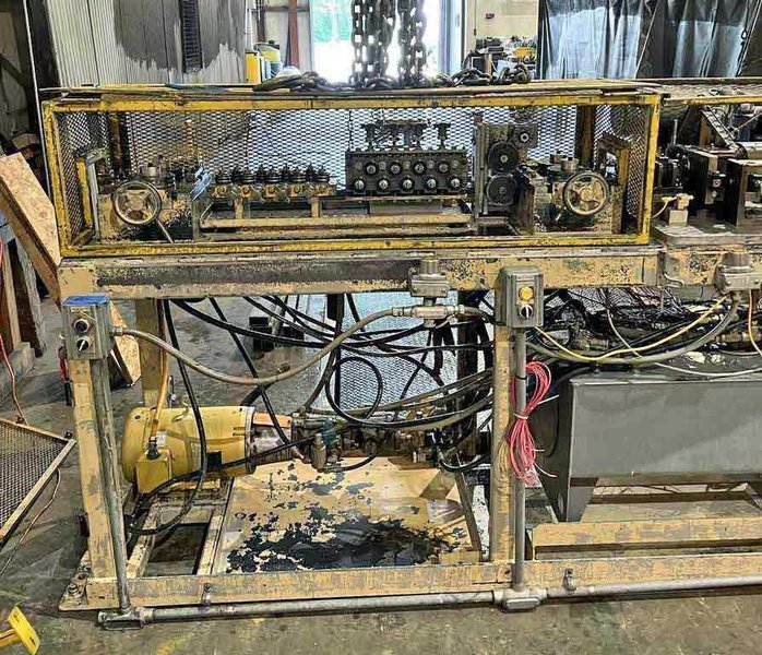 Tube Straightener and Cut-Off Machine, Komo Machine STOCK# 3935