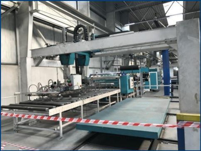 KBM SHEET TO SHEET GRINDING &amp; BRUSHING/SANITIZING LINE