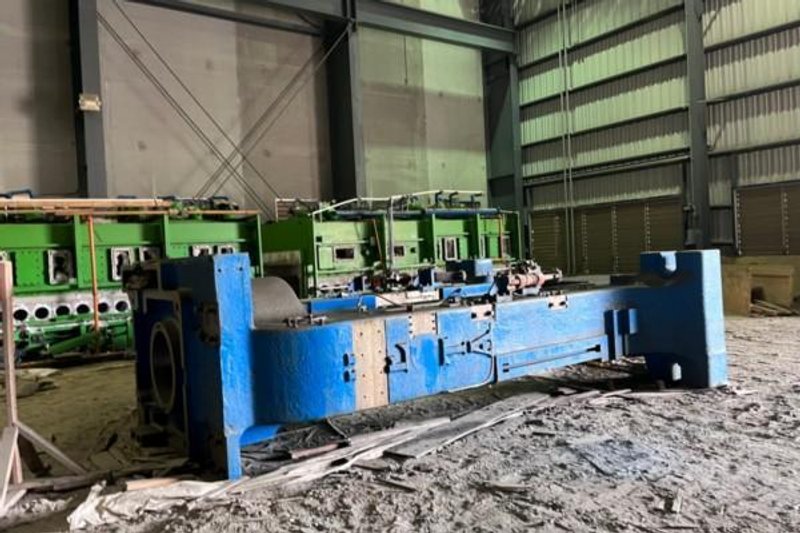 64" (1625mm) 4HI Mesta/Danieli Hot Plate Reversing Mill, Completely Rebuilt
by Danieli in 2010, Never Installed