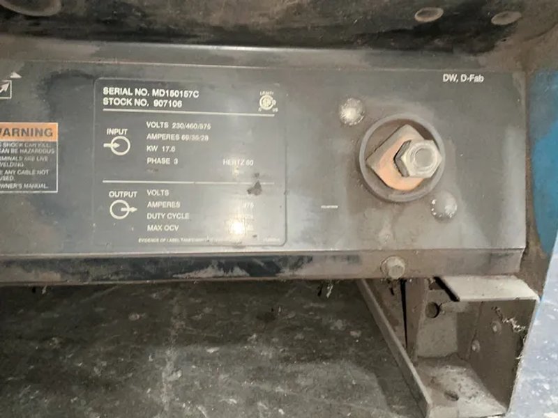 Miller 375 A Welder - Delta-fab