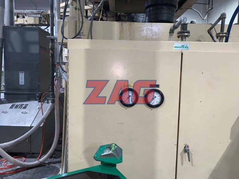 Kautex Used KB 250/64 Accumulator Head Blow Molding Machine, Single Head, 50 lbs