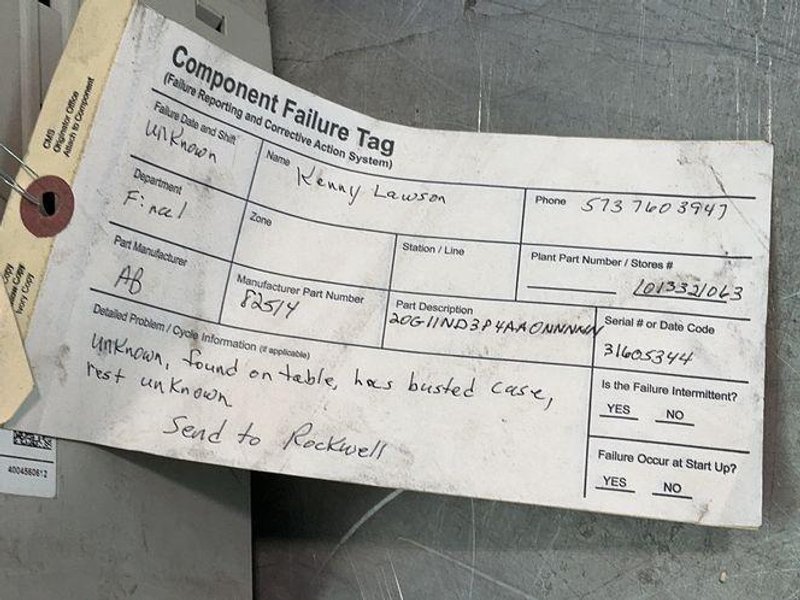 Allen-bradley 2hp Powerflex 755 Servo Drive - 20g11nd3p4aa0nnnnn
