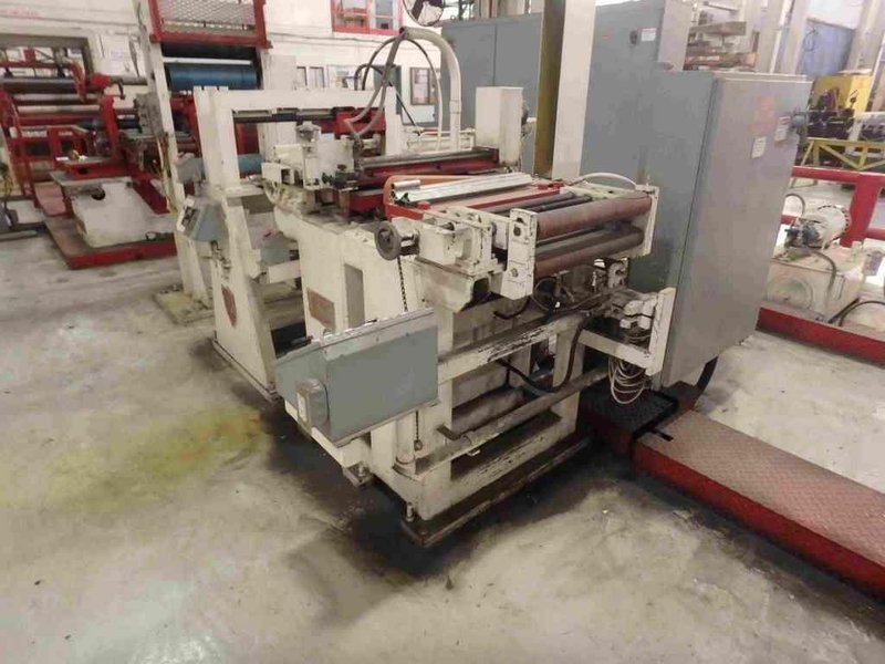 18" x 2.87" x 6,000# Ruesch Slitting Line