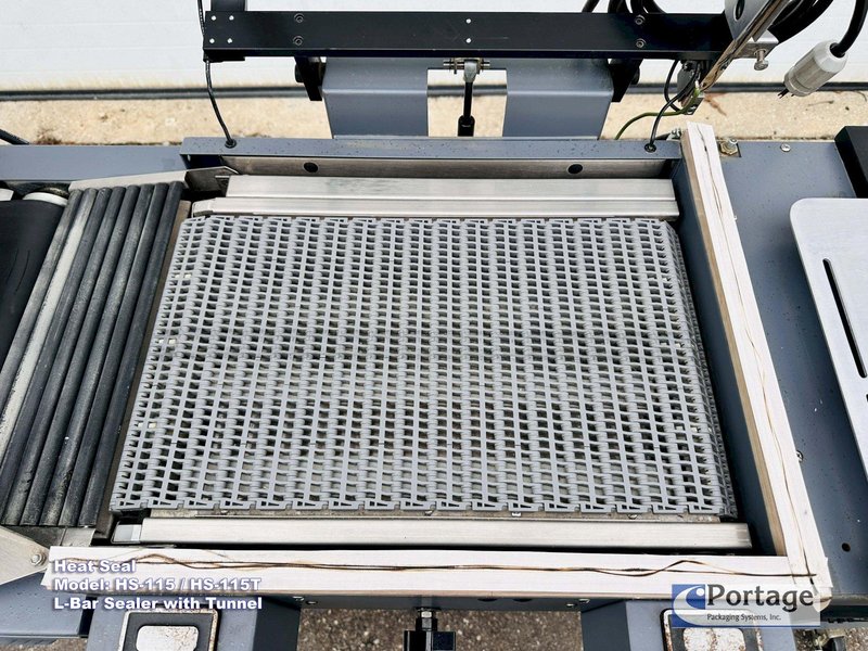 HEAT SEAL Model: HS-115 &amp; HS-115T  ||  Combination L-Bar Sealer &amp; Heat Tunnel