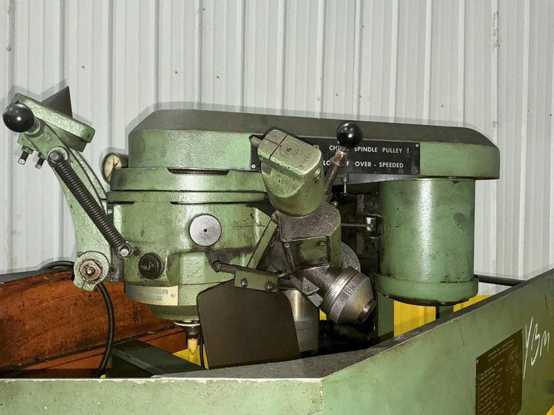 6" X 42" BRYANT MODEL #500 SUPER-PRECISION CENTER HOLE GRINDER: YOBRO #25283