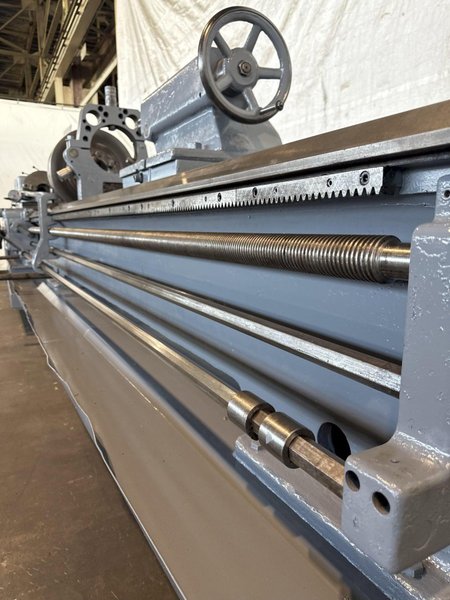 24" X 168" TOS TRENCIN SN55U ENGINE LATHE. STOCK # 0561325.