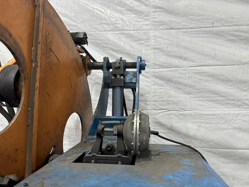 8000 LB X 12" FMC COIL REEL &amp; COIL CAR  : STOCK #77219