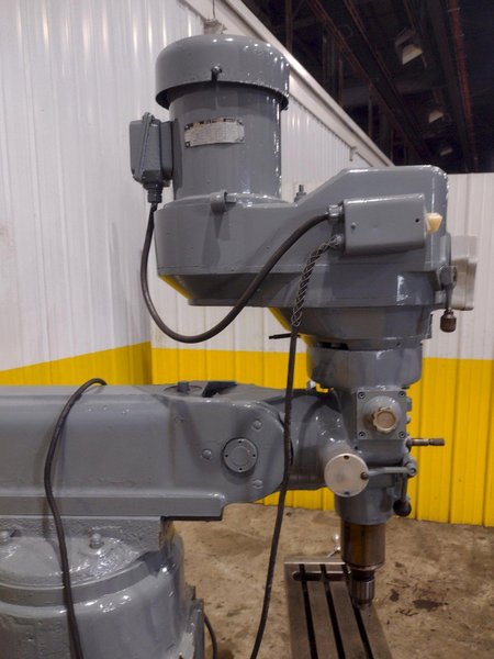 2 HP ALLIANT MODEL 100-1520 RAM TYPE VERTICAL MILL: STOCK #10353