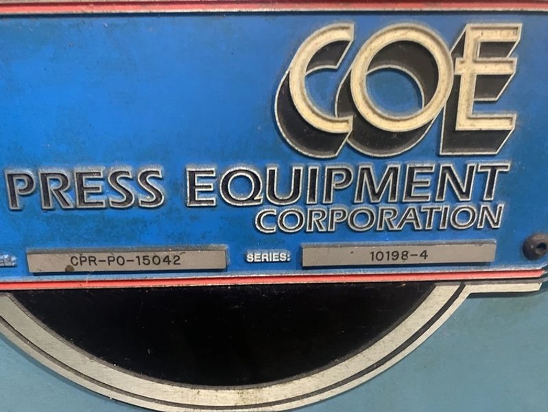 COE 15,000 LB X 42" X .062" SERVO FEED LINE, STOCK# 14170J