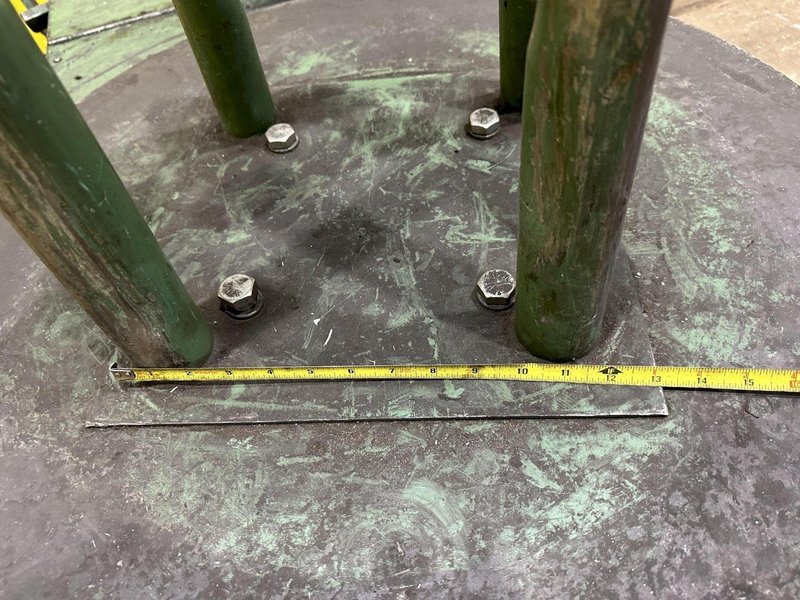 2500 lBS X 30" FASTENER ENGINEERS WIRE POWER UNCOILER: STOCK #18760