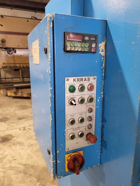 10′ X 1/2″ KRRAS RAS 3013 Hydraulic Shear, 2008