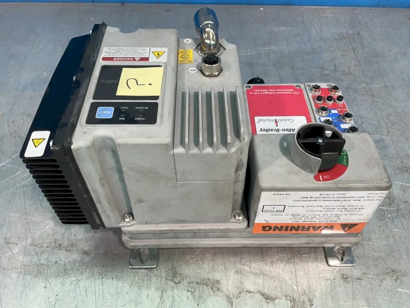Allen-bradley Armorstart Safety Control Module - 284gs-fvd4p0s-10-rrg-sbg-db1-emi-22