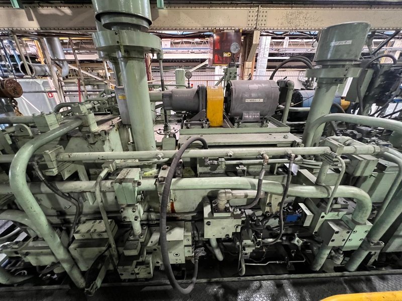 1800 Ton UBE Aluminum Extrusion Press (14715)